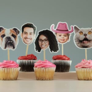 Face Cupcake Topper